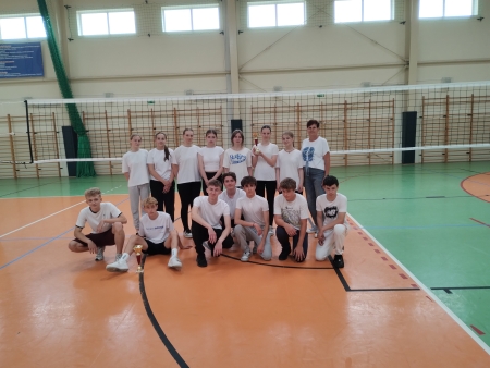 Gminny Turniej Siatkówki o Puchar Wójta Gminy Skrwilno.