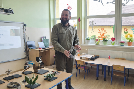 Spotkanie z leśnikiem