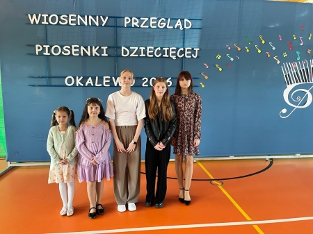 Wiosenny Przegląd Piosenki Dziecięcej w Okalewie