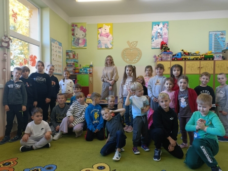 PIĄTEK. Od reportera do klienta – spotkanie z mamą naszych uczennic.
