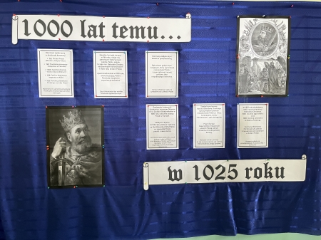1000- LECIE KORONACJI BOLESŁAWA CHROBREGO NA PIERWSZEGO KRÓLA POLSKI.