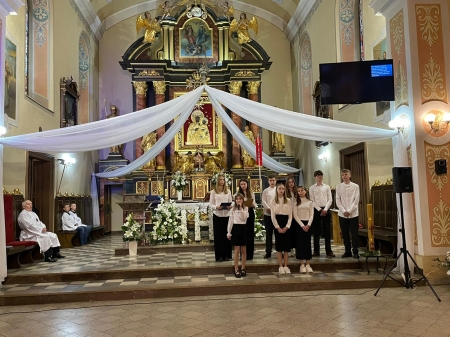 Występ w Kościele Parafialnym w Skrwilnie.